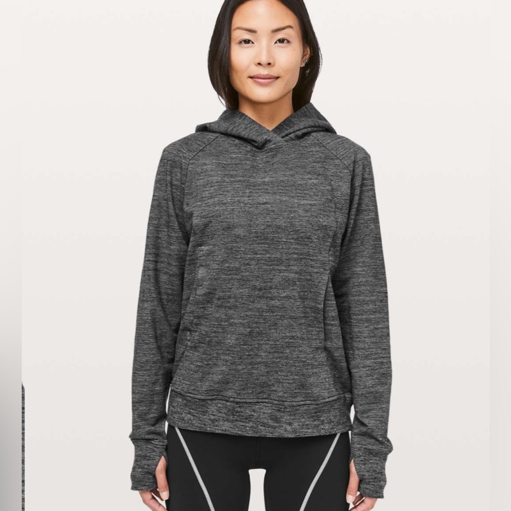 🩶 Lululemon Scuba Pullover Heathered Core Dark Grey 🩶